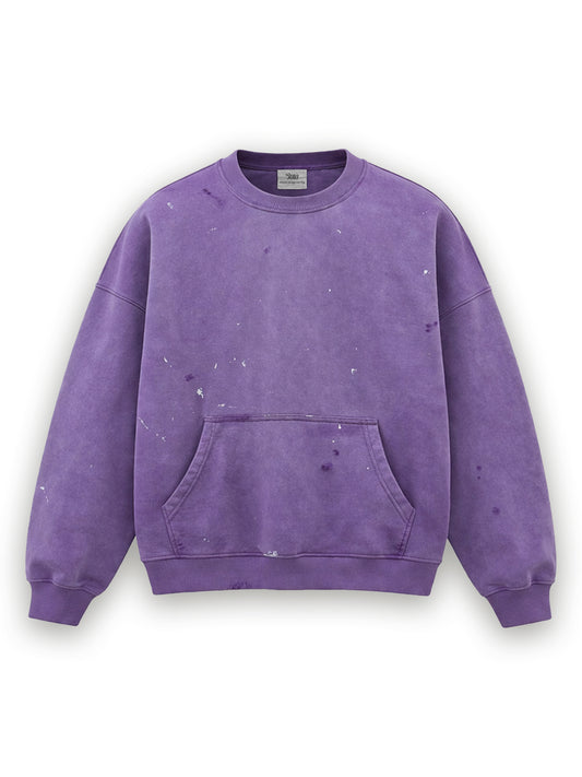 PURPLE CREWNECK